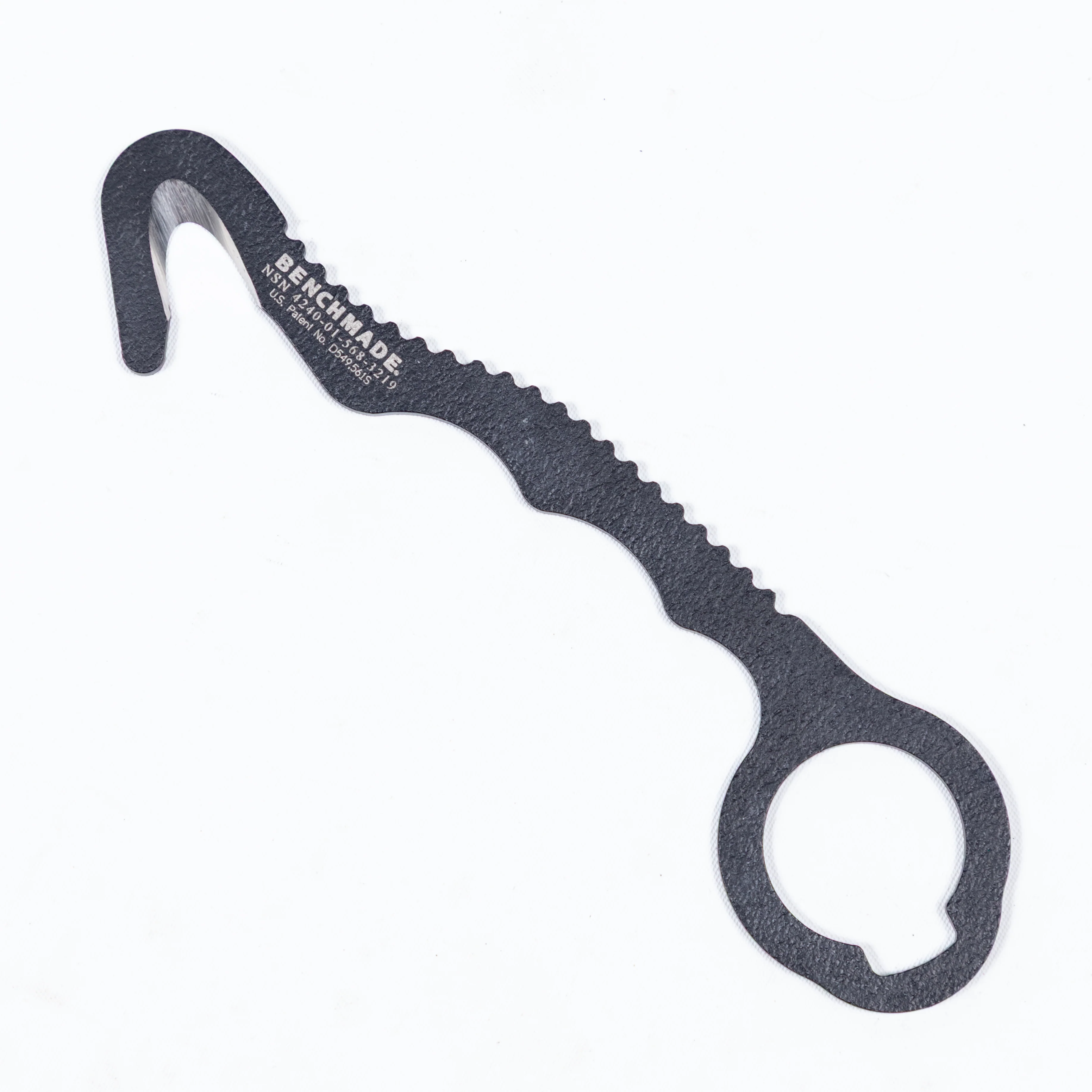 BenchMade 8 Rescue Hook/Strap Cutter With Soft Black Sheath - Image 2