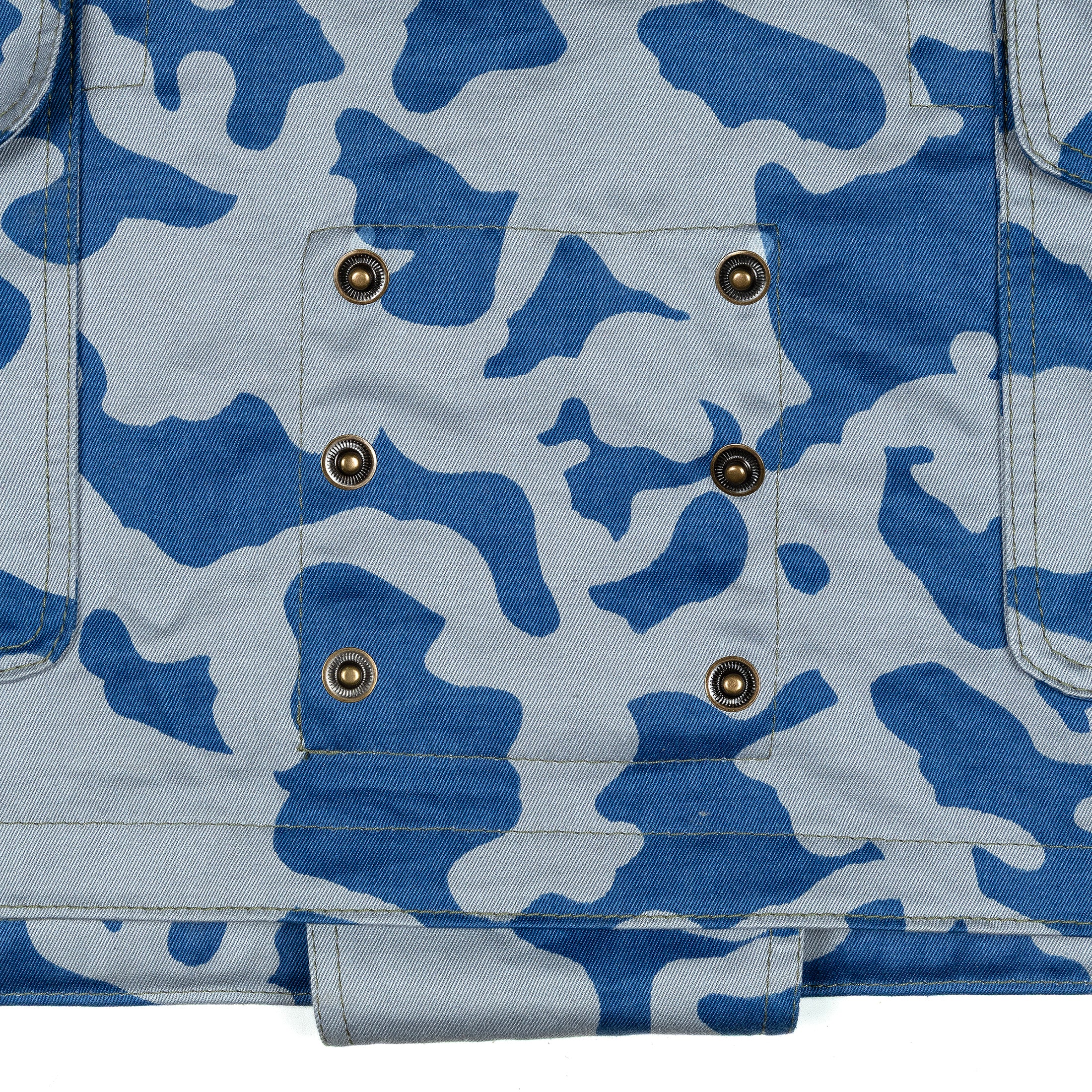 Blue TTsKO Denison Style Smock - Image 5