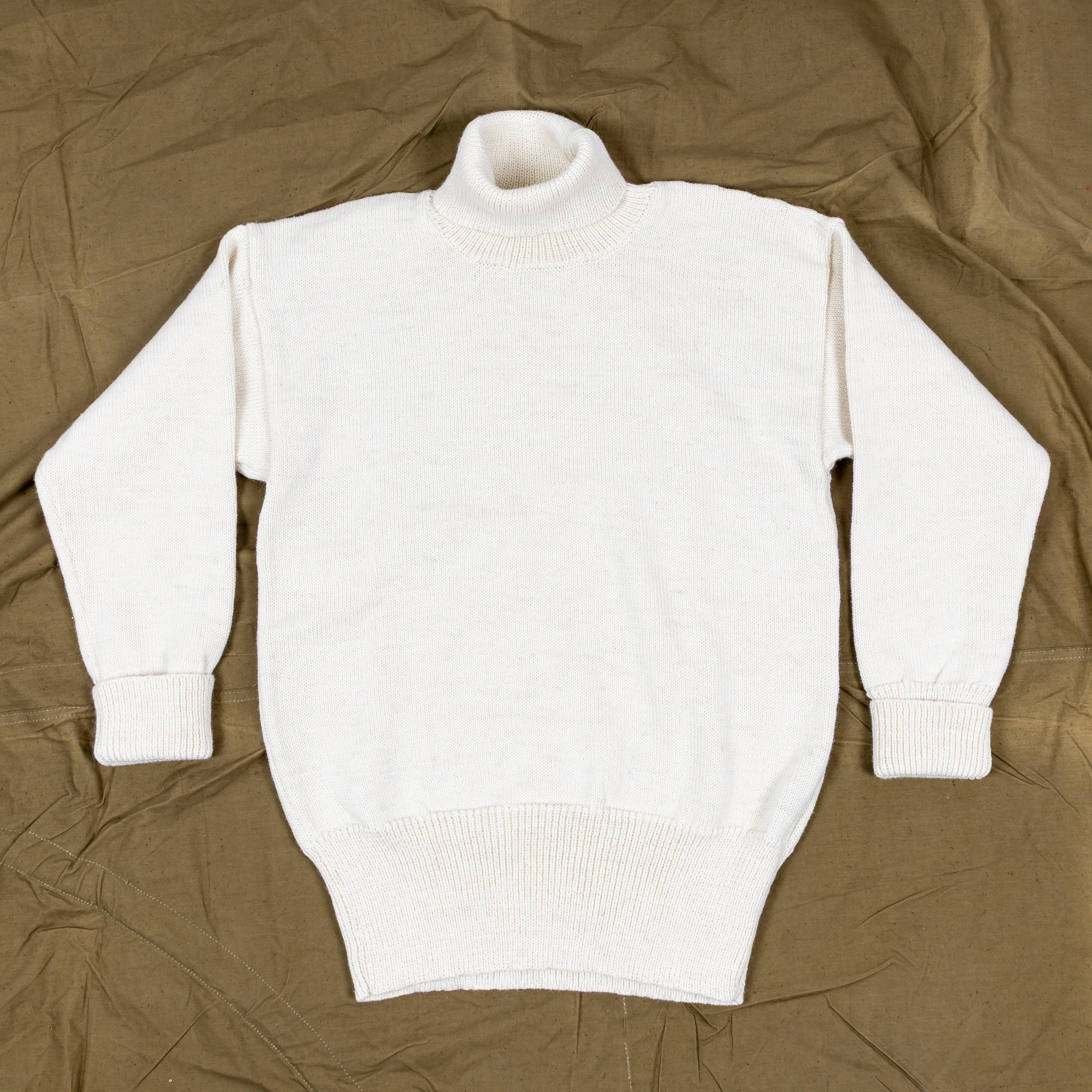 British Wool Submariner Rollneck