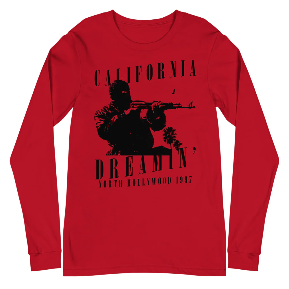 California Dreamin North Hollywood Dark Long Sleeve Tee - Image 4