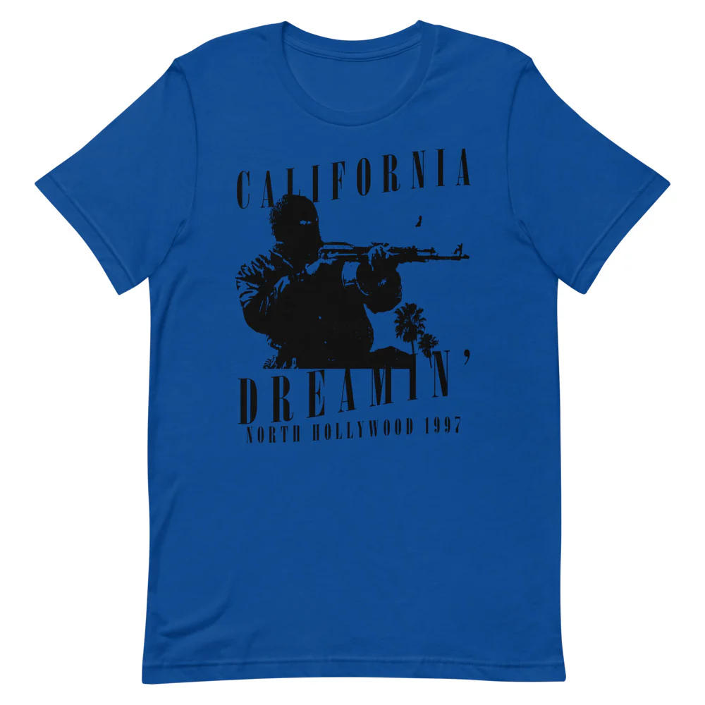 California Dreamin North Hollywood Dark T-Shirt - Image 4