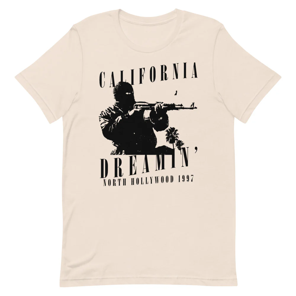 California Dreamin North Hollywood Dark T-Shirt - Image 8