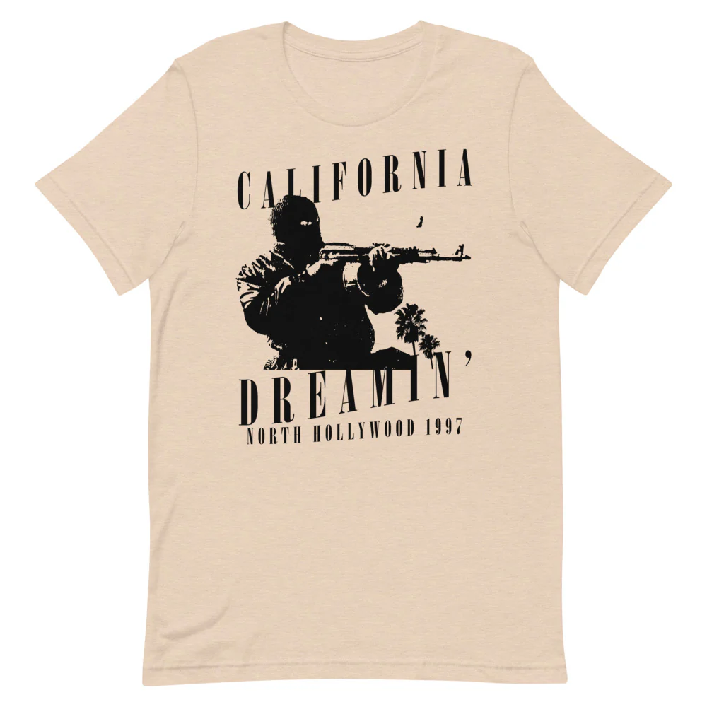 California Dreamin North Hollywood Dark T-Shirt - Image 9