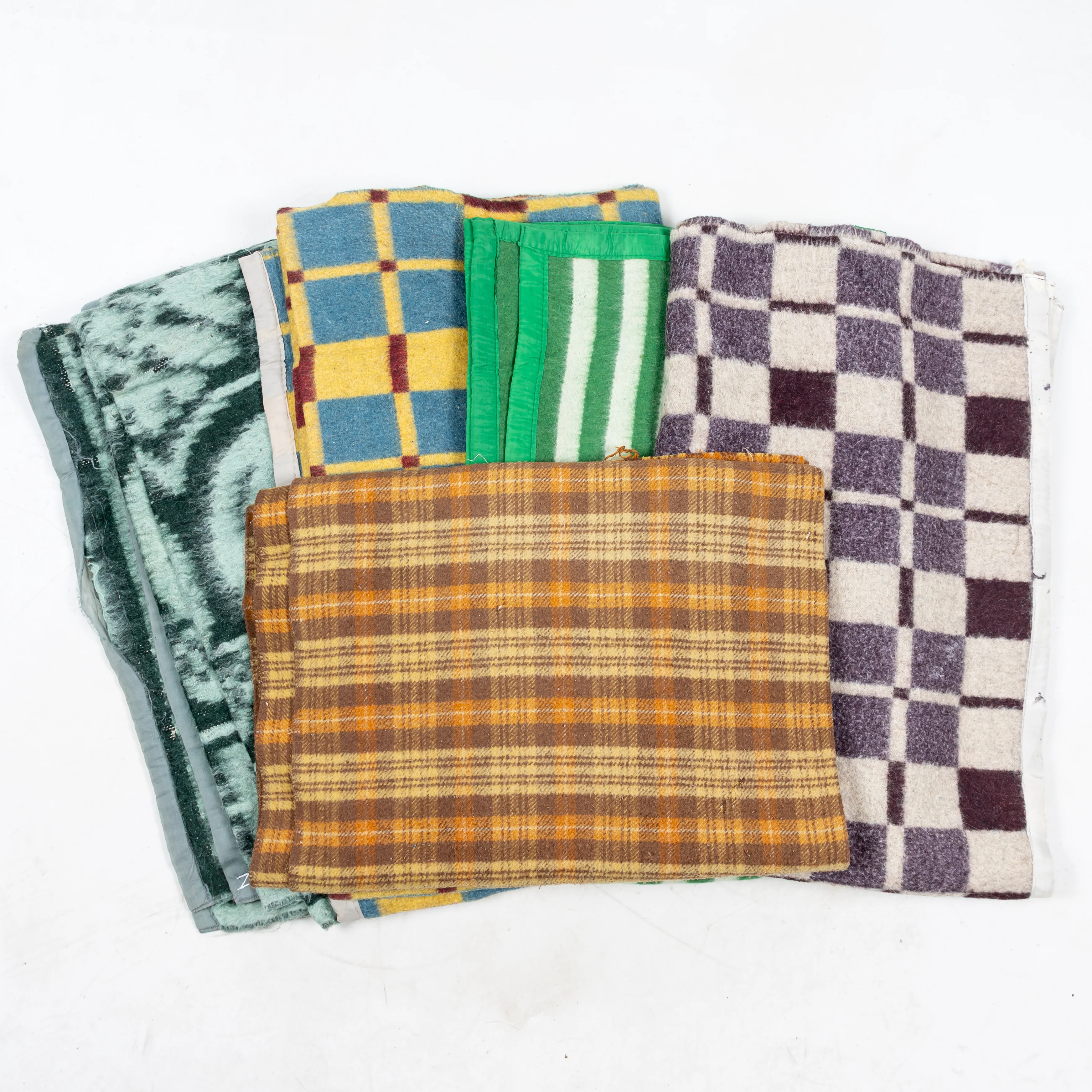 Romanian Colorful Wool Blankets