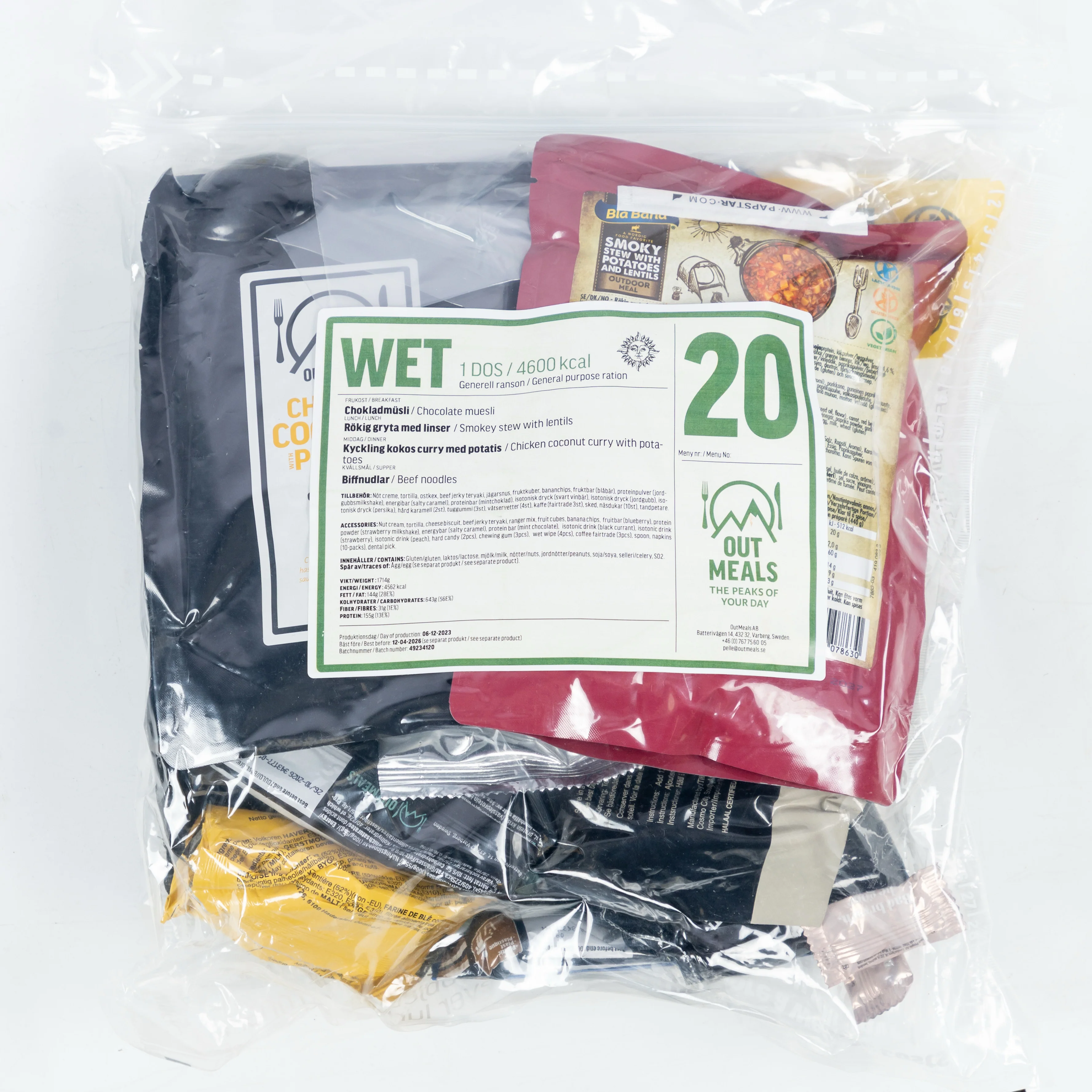 Swedish 24-Hour General Purpose/Wet Ration - Image 6