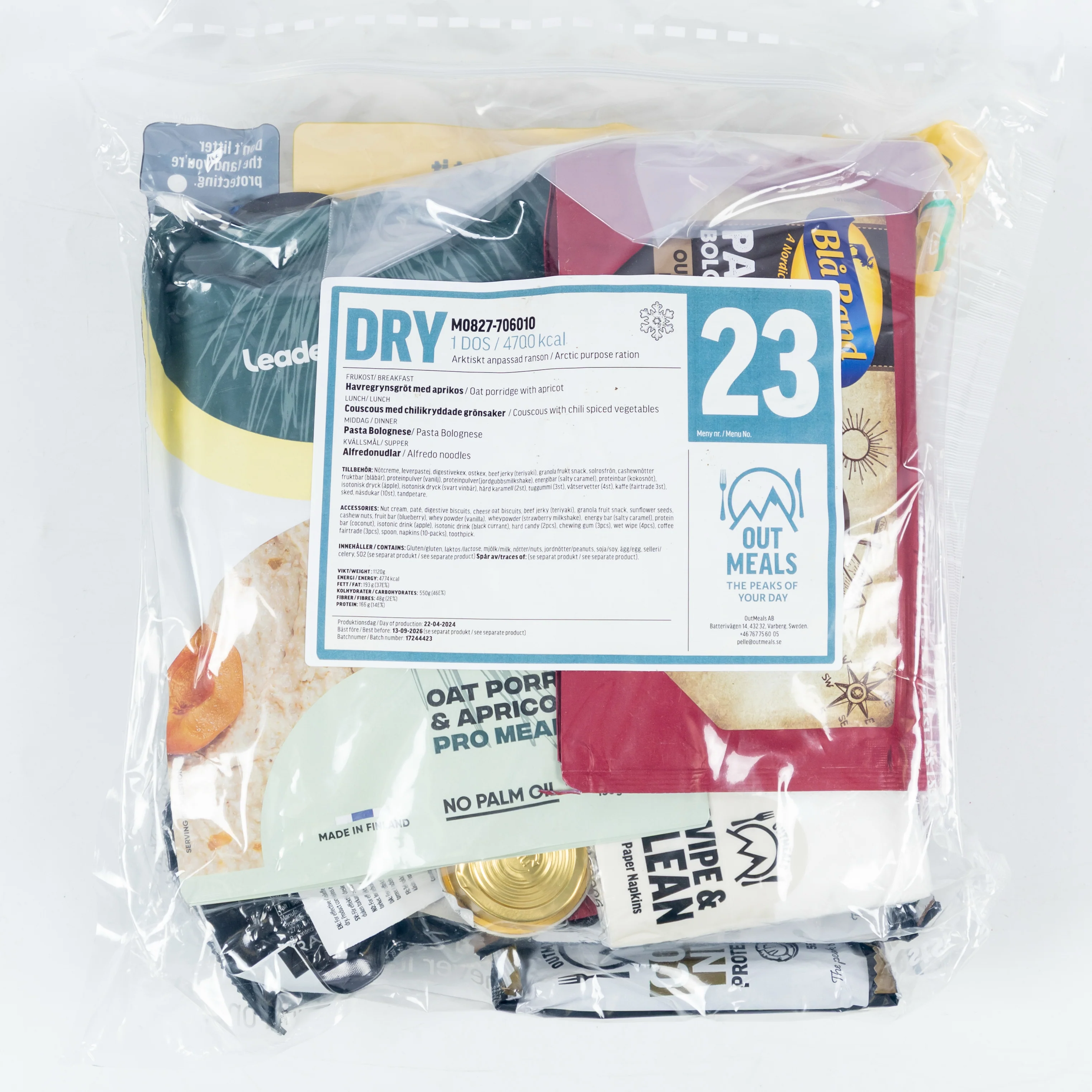 Swedish 24-Hour Arctic/Dry Ration - Image 4