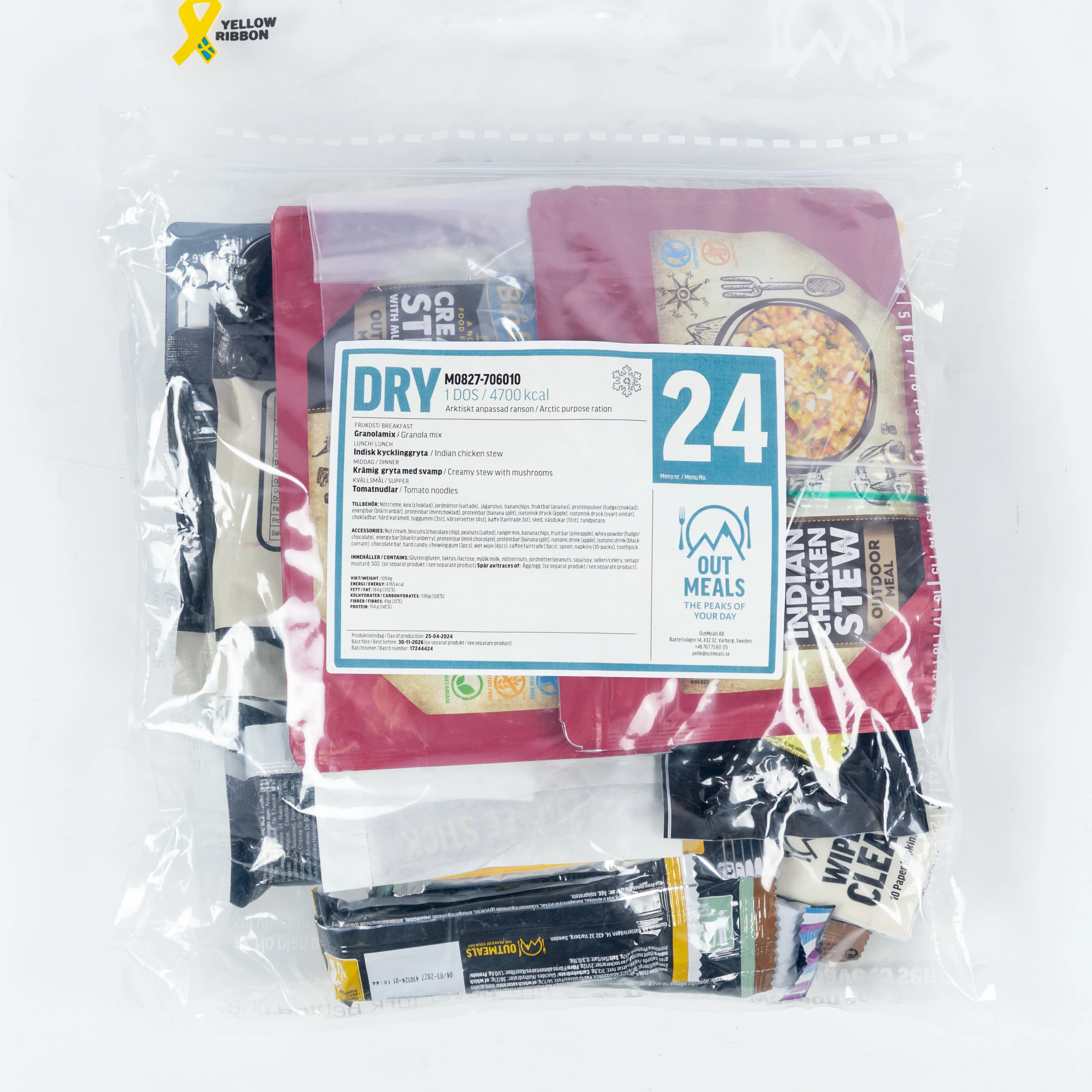 Swedish 24-Hour Arctic/Dry Ration - Image 5
