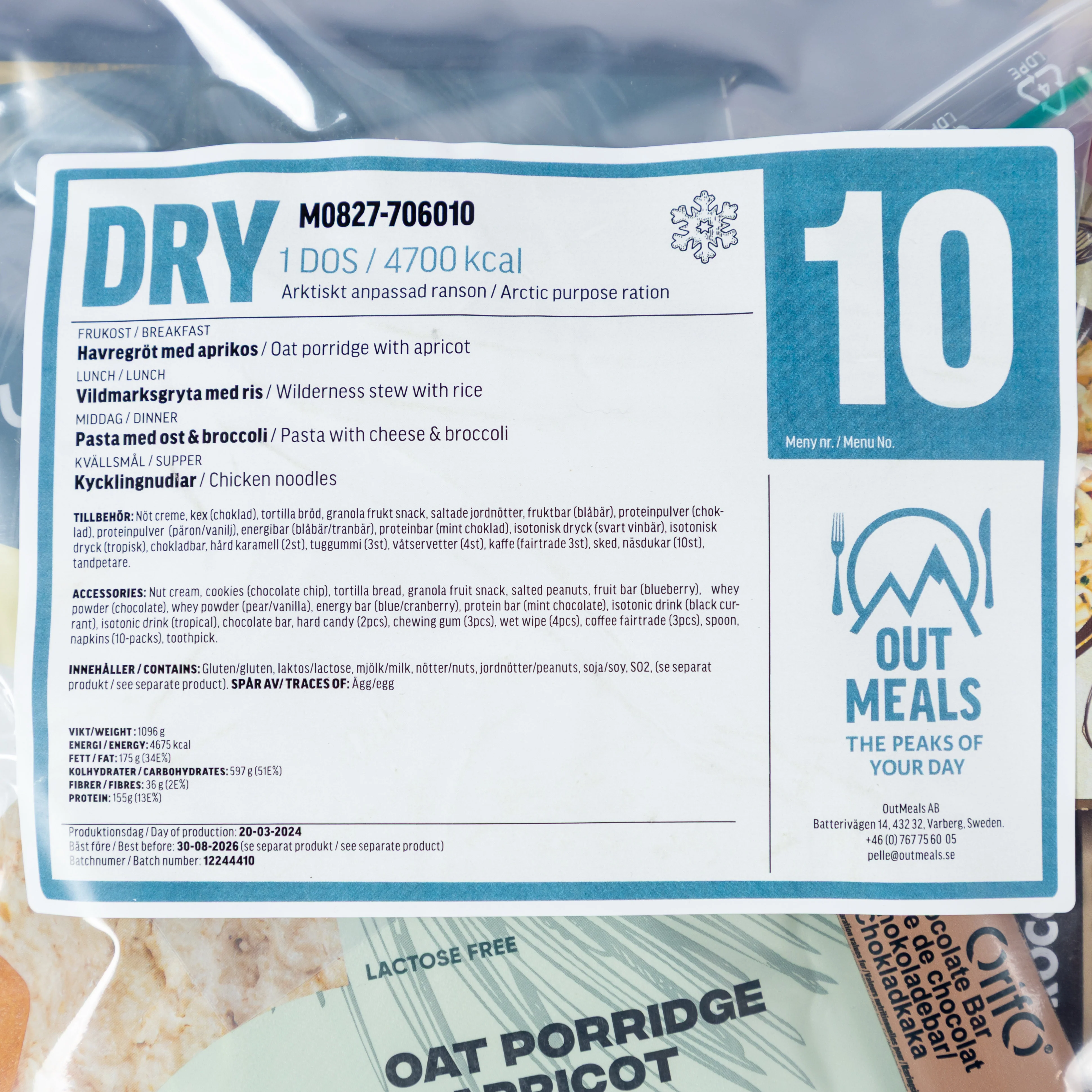 Swedish 24-Hour Arctic/Dry Ration - Image 7