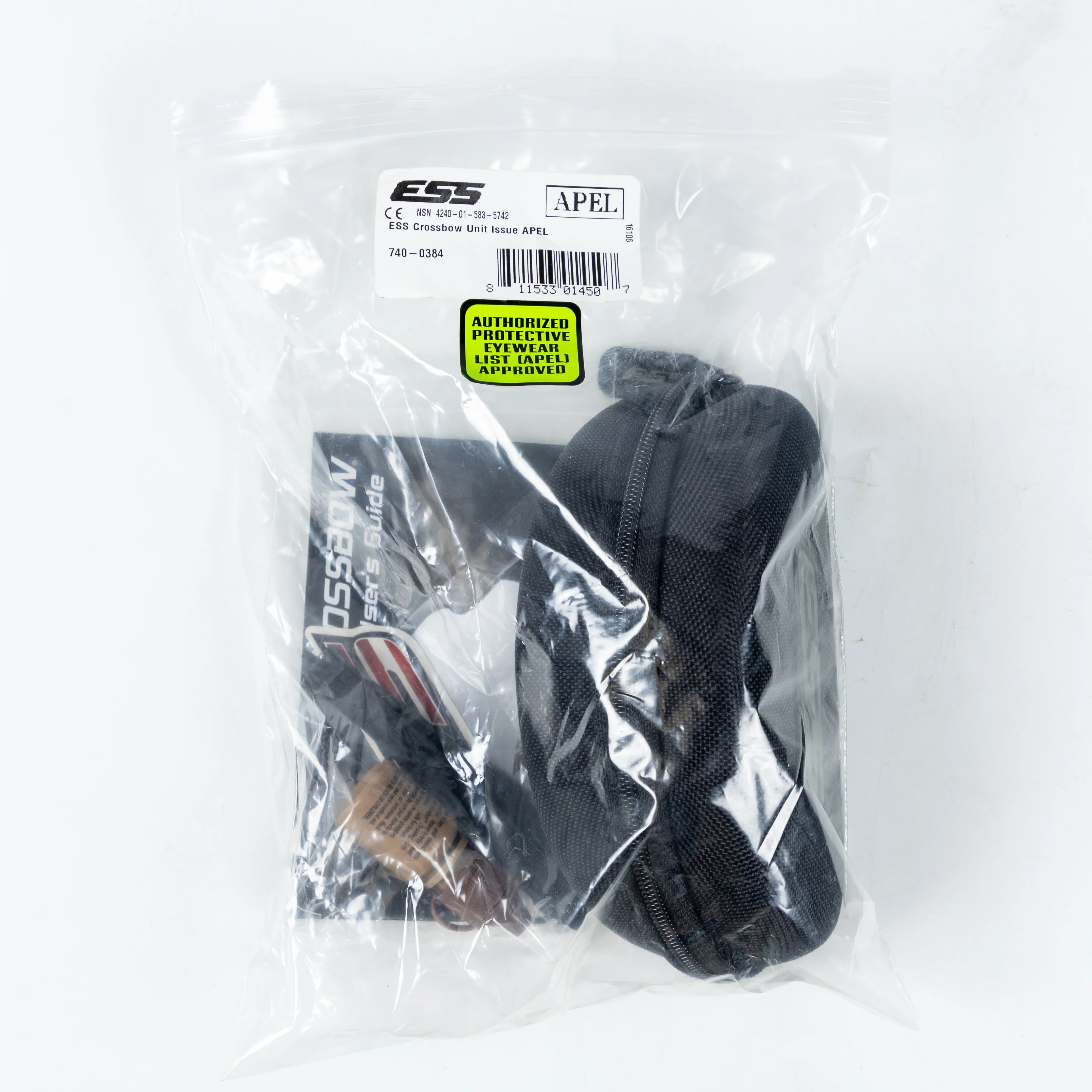 USGI ESS Crossbow Ballistic Glasses- Unissued - Image 3