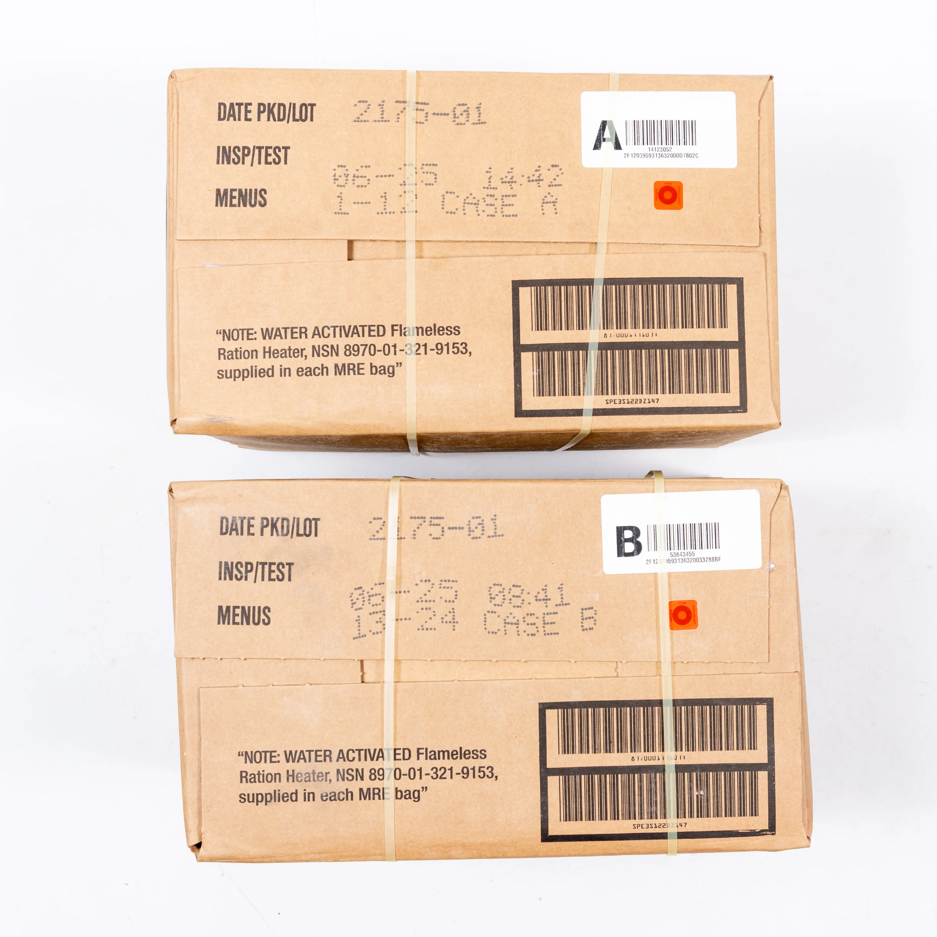 USGI MRE (Meal, Ready to Eat) 12-Meal Military Ration Case - Image 2